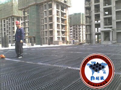 北京上悦居塑料凸片排水板施工
